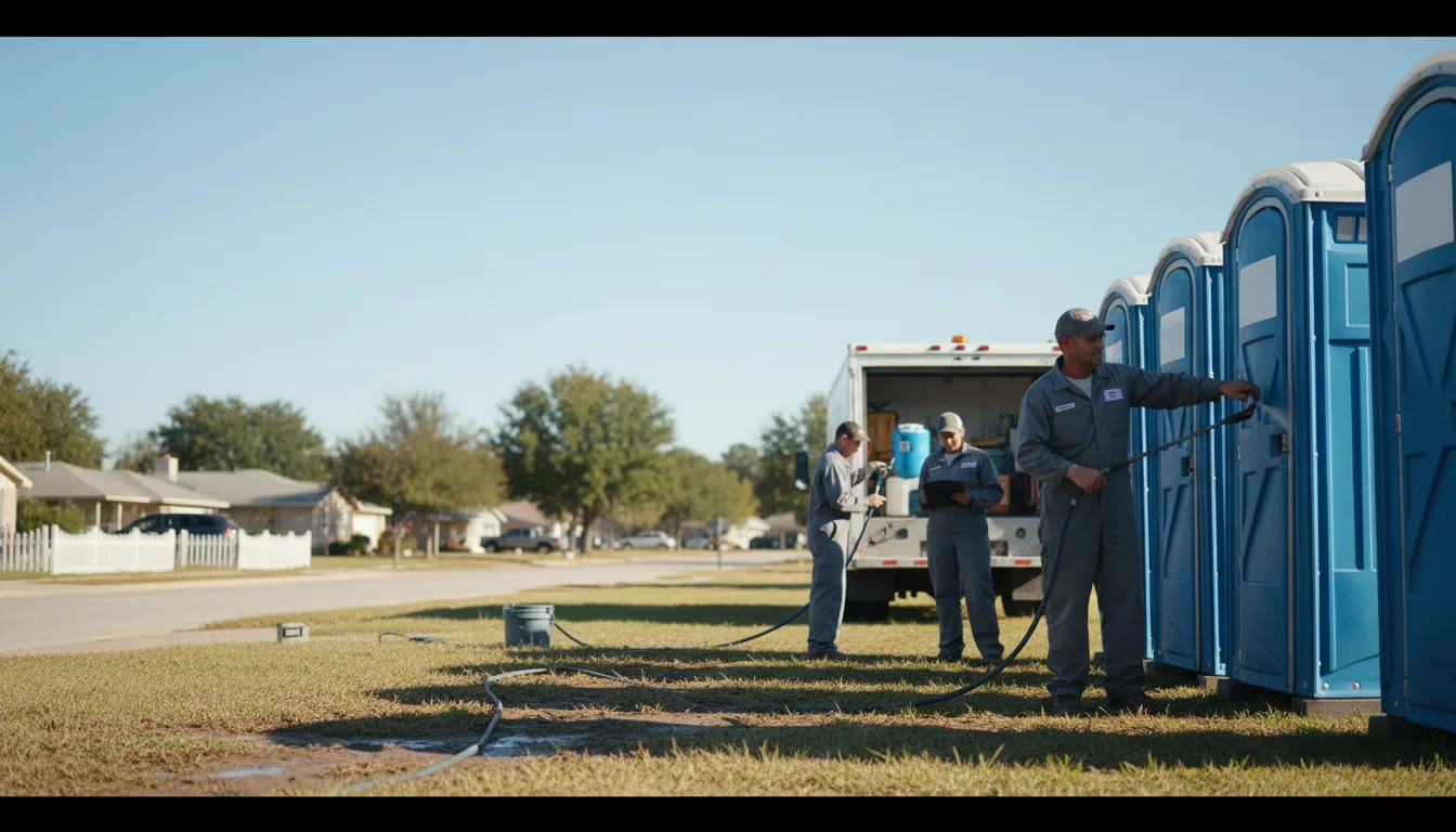 Long-Term Portable Toilet Rental in Waco, NC near me